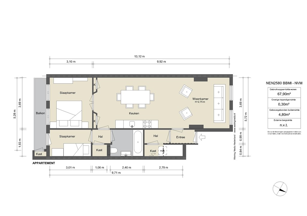 mediumsize floorplan